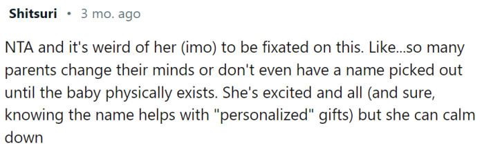 It is a weird fixation...