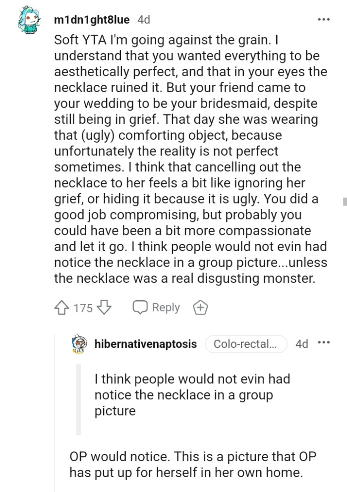 The OP could have been a bit more compassionate and just let it go.