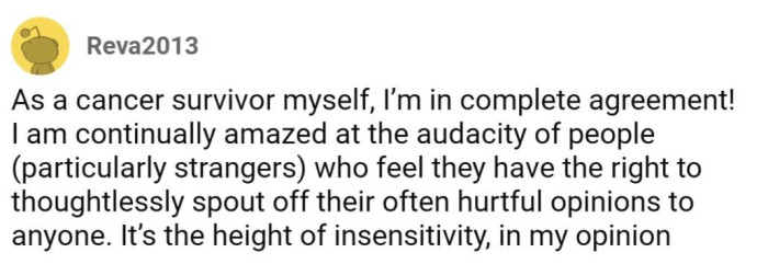 The height of insensitivity is the best way to describe it