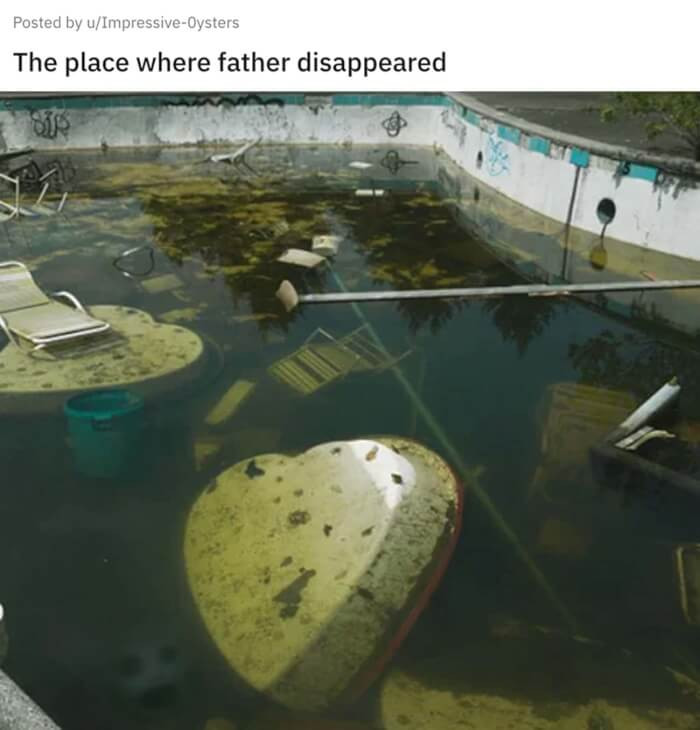 6. No thank you. I don't even want to know what is living down there.