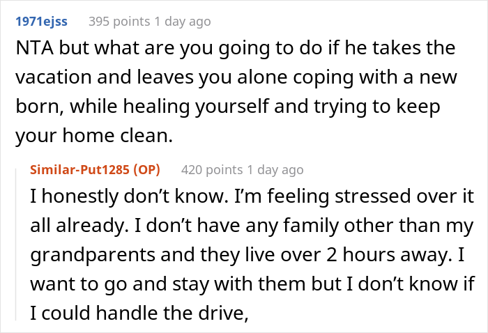 I would be so stressed if I was her.