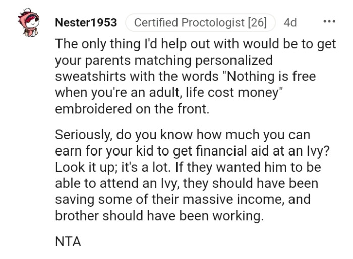 They should have been saving some of their massive income