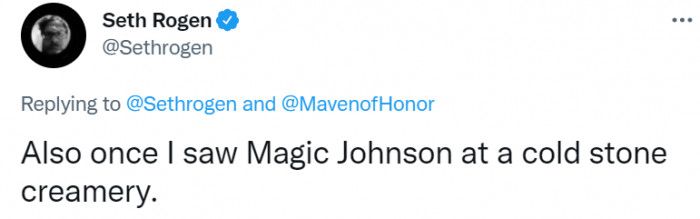 Magic Johnson was probably looking for that delicious magic ice cream