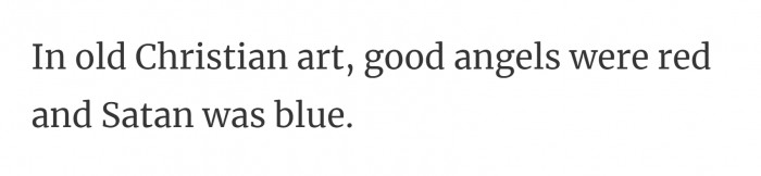 1. What's the devil face in the 21st century then?