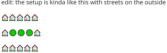 OP shared a visual representation of the building layout, and it is easy to see that the buildings around amplify the sound by making it bounce around