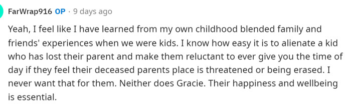 OP actually responded to the comment above and provided further insight into their perspective.