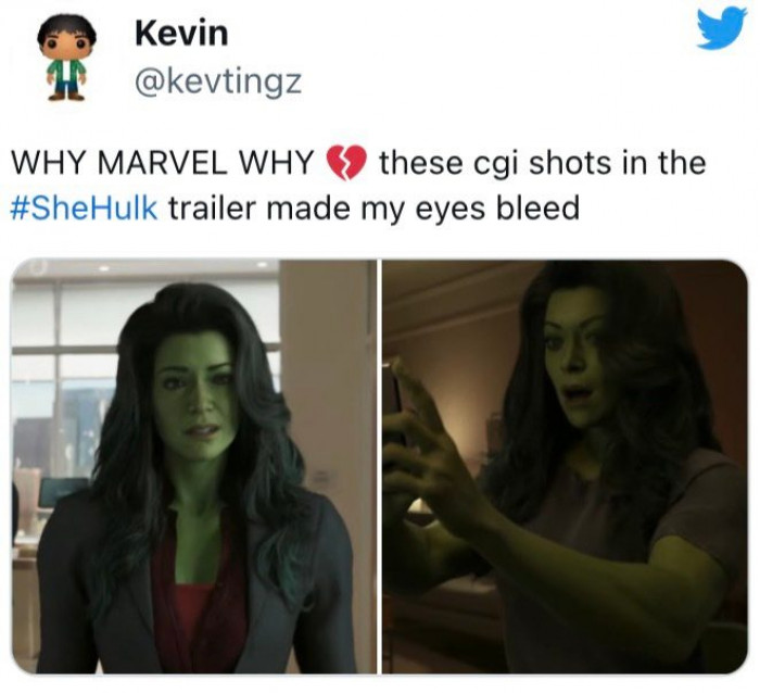 13. Marvel, apologize.