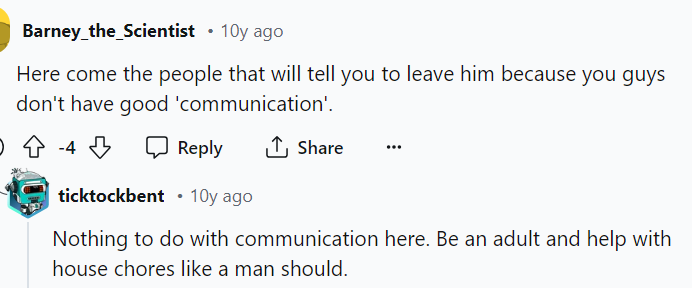 This is pretty funny because we often see comments like this on posts that mention people who are in a relationship.