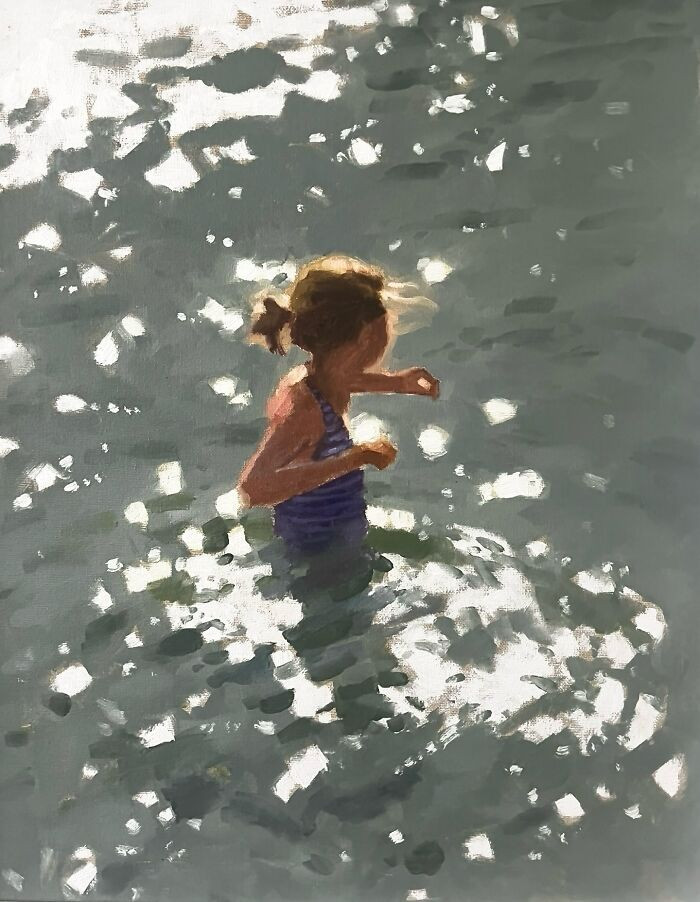 "Evening Swim"