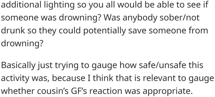 Redditors are trying to establish if the reaction was appropriate, or over-the-top