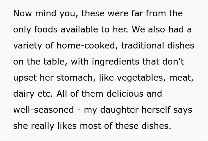 There were varieties of food