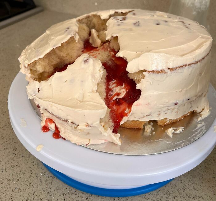 "My First (And Probably Last) Cake Ever"