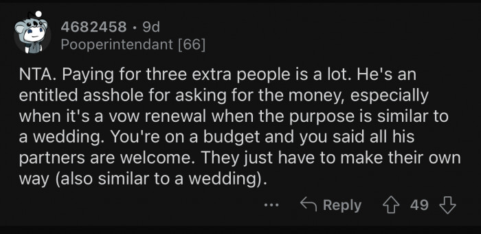 They just have to make their own way.