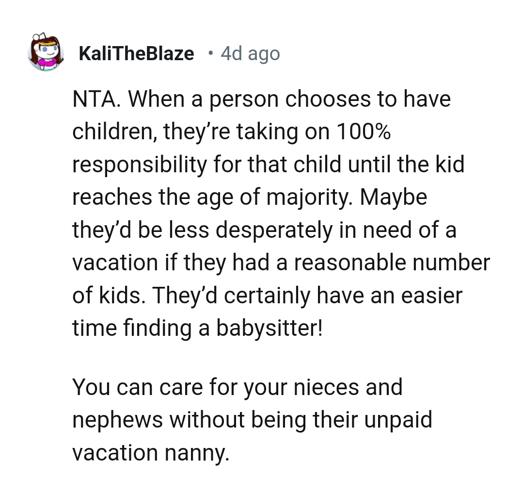 Your children, your responsibilities