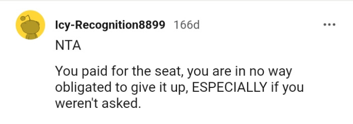 And the Comments Roll In...