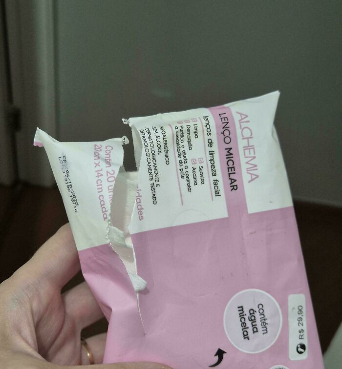 "I Asked My Boyfriend To Open My Makeup Remover Wipes"