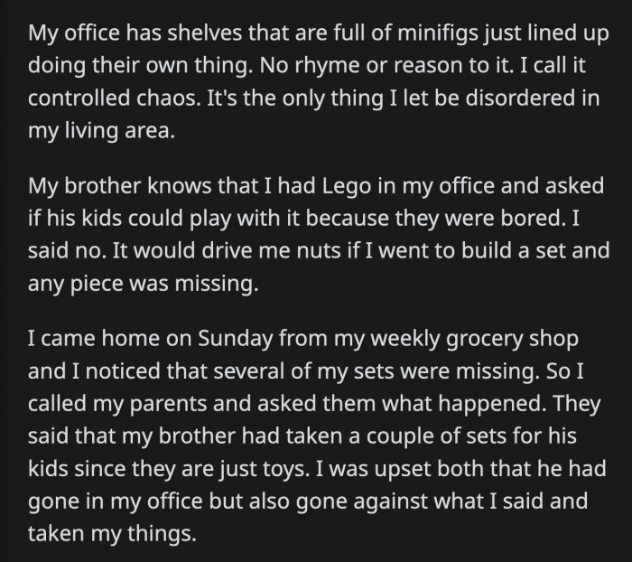 The thing is, OP is a very generous aunt towards her niece and nephew. She gave each of them a Nintendo Switch for their birthdays this year.