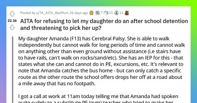 Private School Gets Educated About Ableism After a Substitute PE Teacher Tried to Force a Student with Cerebral Palsy to Climb a Rock Wall for Class