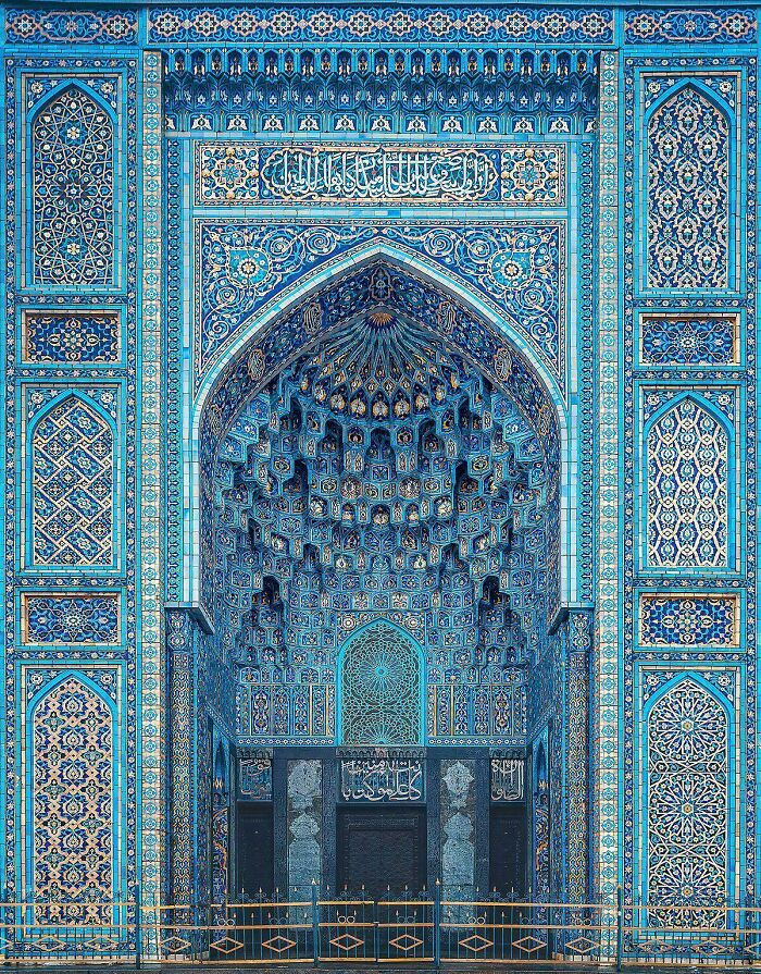 "The Entrance To The Cathedral Mosque Of Saint-Petersburg"