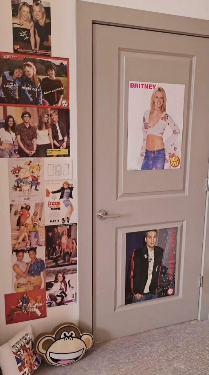 "Whose Poster Did You Have On Your Door Back Then? 🚪🎨"