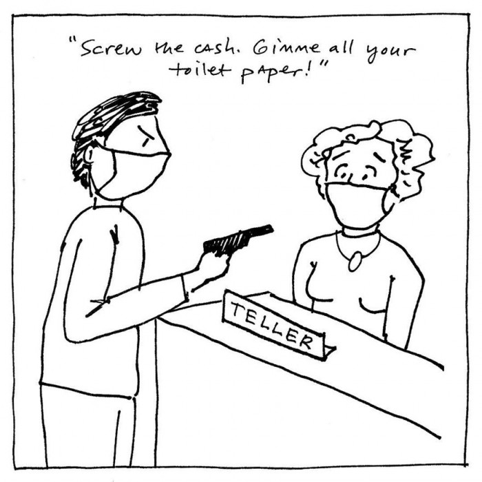 28. Toilet Paper Fiasco