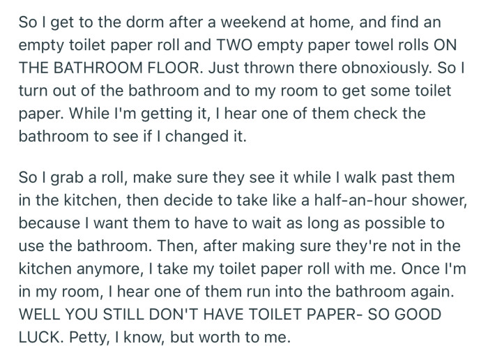 OP decided to teach them a lesson in a hilarious way