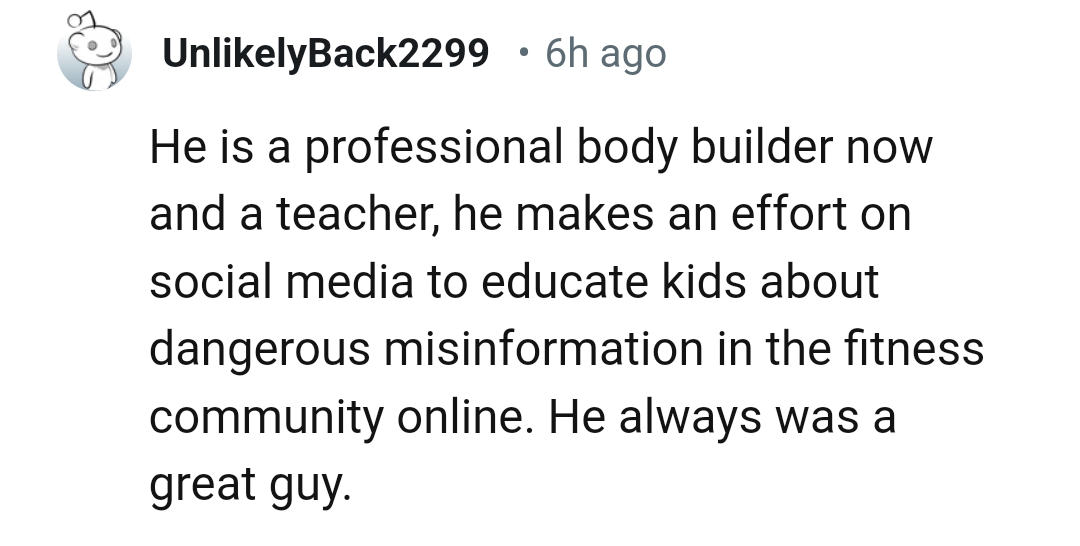 8. He makes an effort on social media