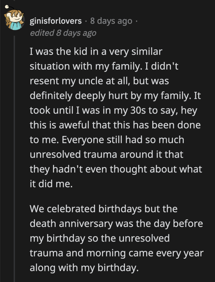 OP has to manage her issues now before they cause a lasting impact on her child