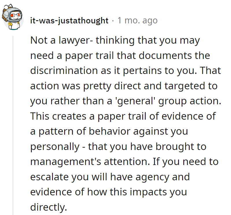 At least there's strong evidence right there!