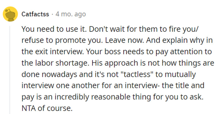Time for them to steer their career ship instead of waiting for the boss to be the captain of their destiny. In today's job market, discussing title and pay isn't tactless; it's the savvy way to navigate the waters!