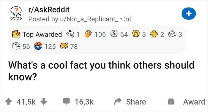 The original question: