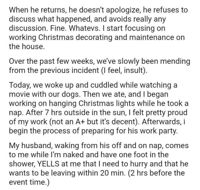 They woke up and cuddled while watching a movie with their dogs