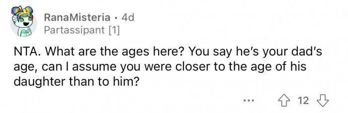 Users were wondering how old OP was back when she lived with Terry.