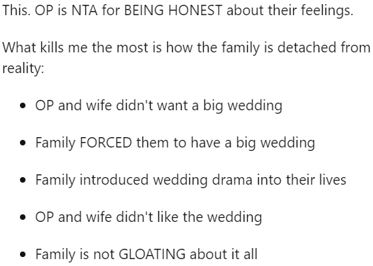 There's nothing wrong with being honest.