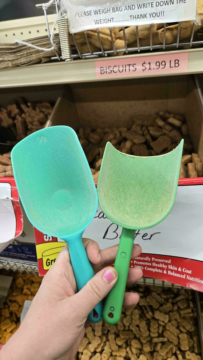 "Many Dog Treats Scooped"