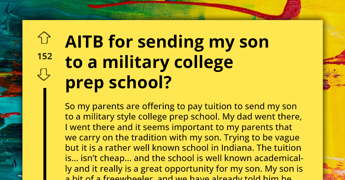 Parent Insists On Sending Unwilling Son To Military Prep School, Stirring Debate On Tradition Vs. Individuality
