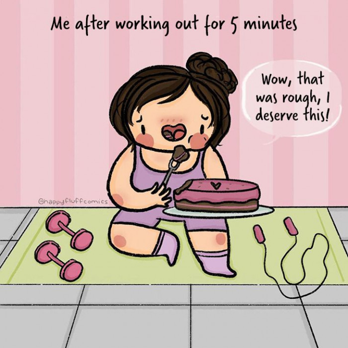 Replacing and going beyond the calories you've lost.