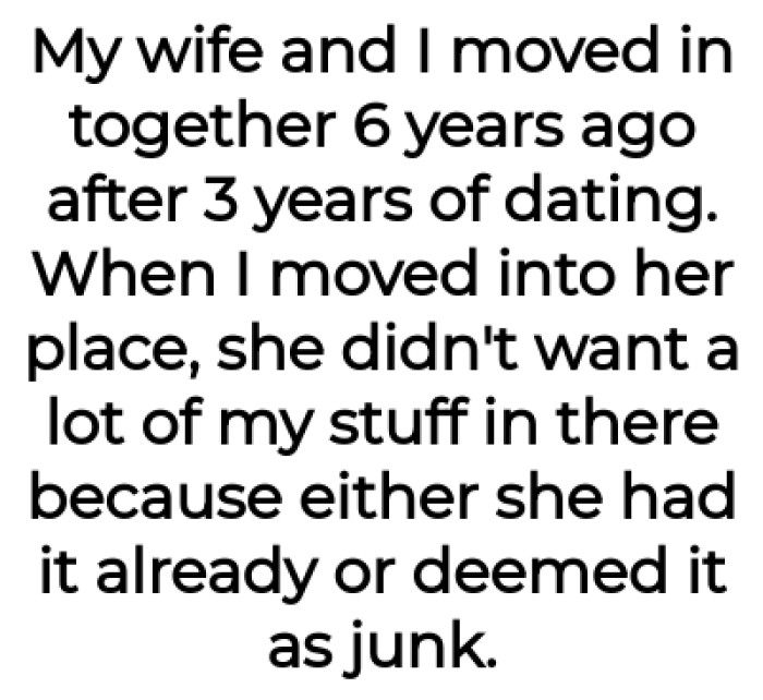 And the story begins: