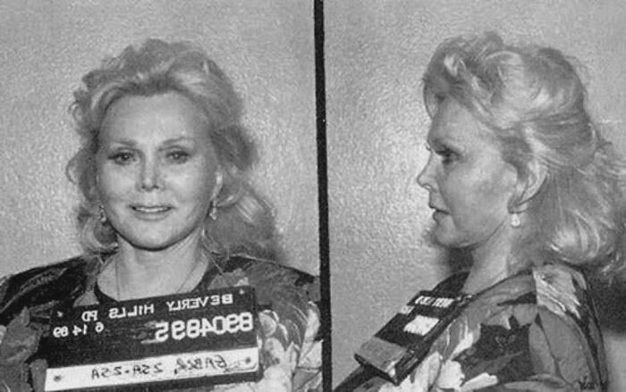 Zsa Zsa Gabor - Slapped A Cop Who Had Stopped Her Car, And She Ended Up Doing A Few Days In Jail