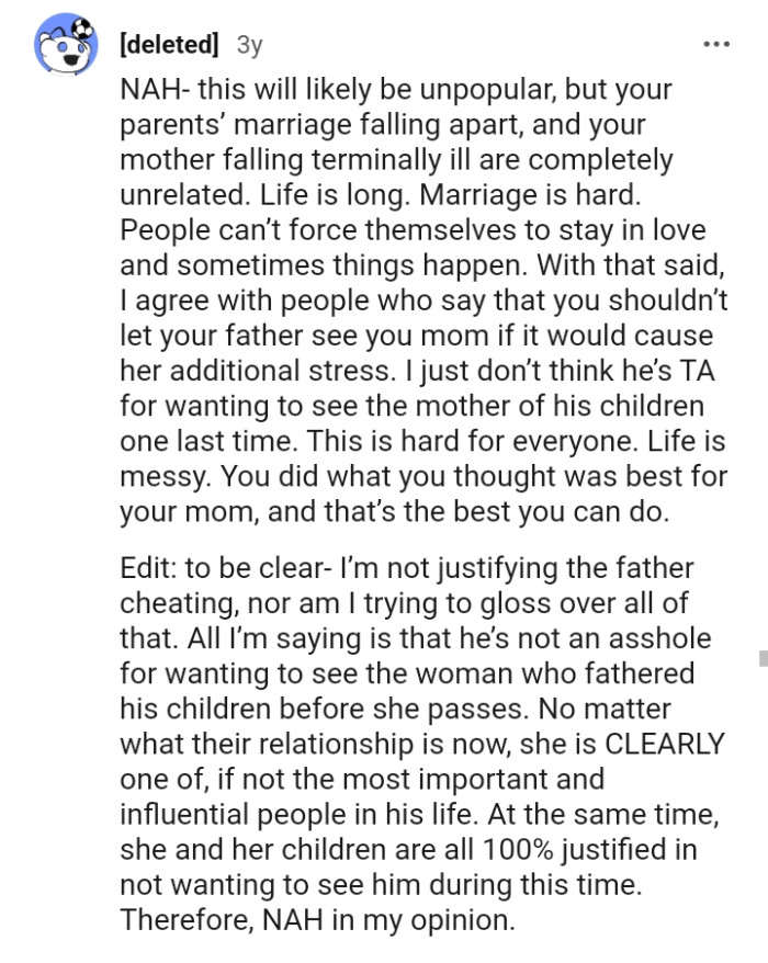 Life is long and marriage is hard