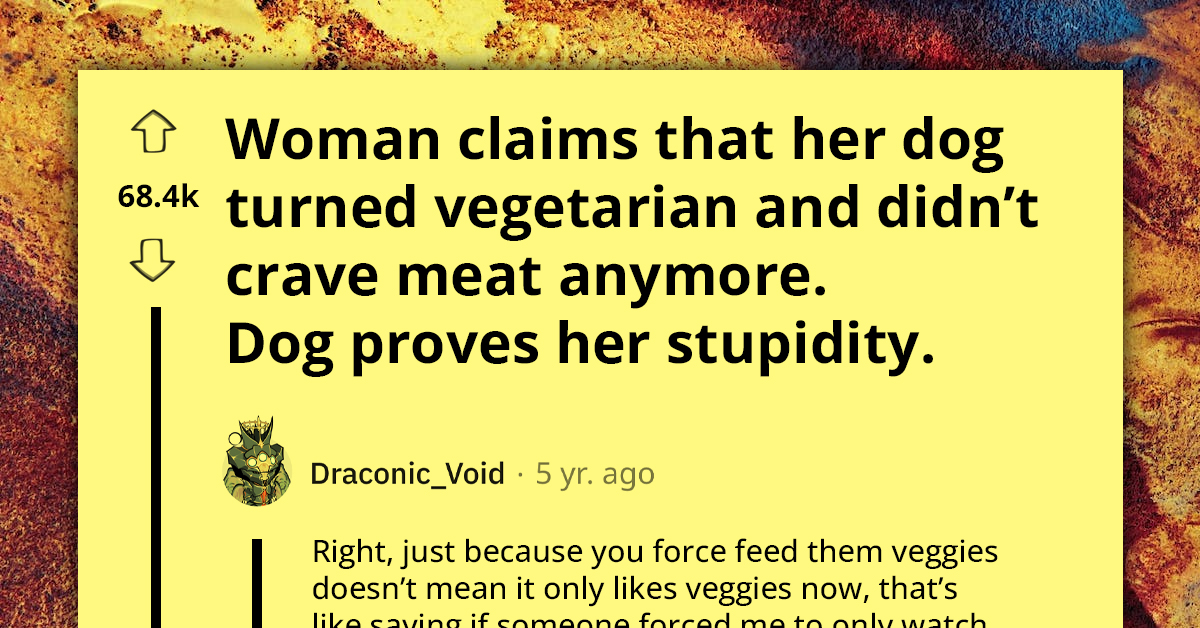 Woman Boasts That Her Dog Is Now Vegetarian, Only For The Pooch To Prove Her Horribly Wrong On Live TV
