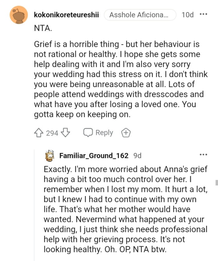 Lots of people attend weddings with dress codes, so why should hers be different?