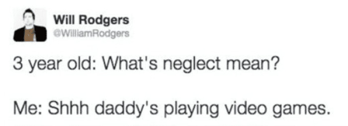 6. Neglect is being defined in physical terms