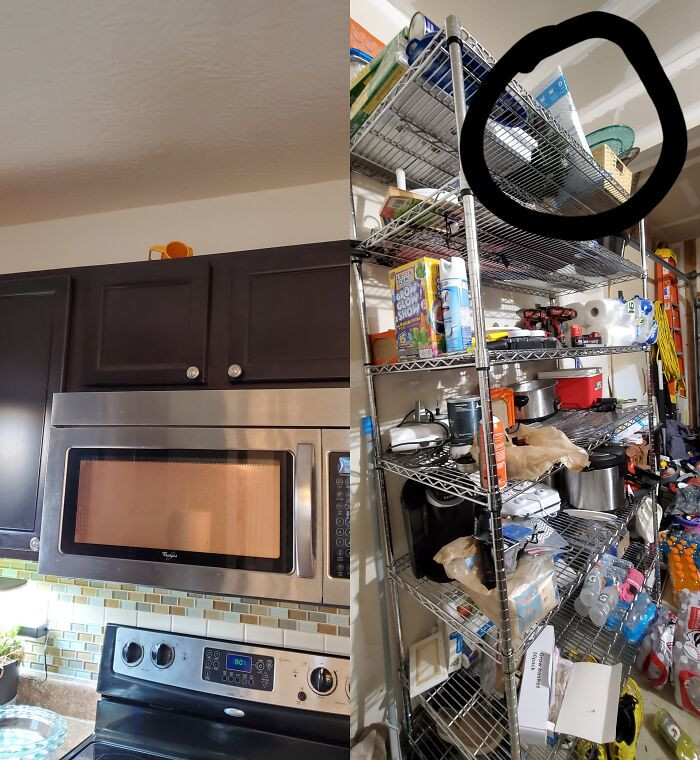 "When My Husband Gets Mad At Me, He Puts Things Where I Can't Reach Them (I'm 5'3"). Then, He Hides My Step Ladder"