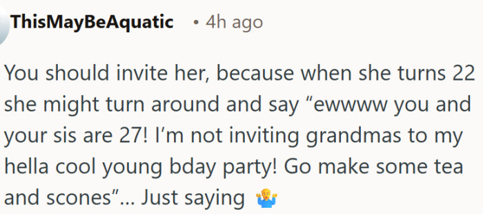 The inevitable age gap reversal and why the invite matters now