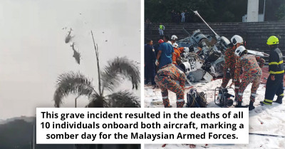 Mid-Air Disaster: Malaysian Military Helicopters Collide With Deadly Consequences