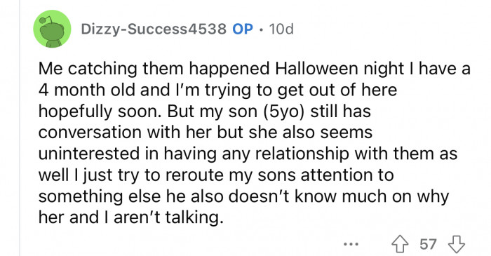 OP is trying to find a new living situation as soon as possible.