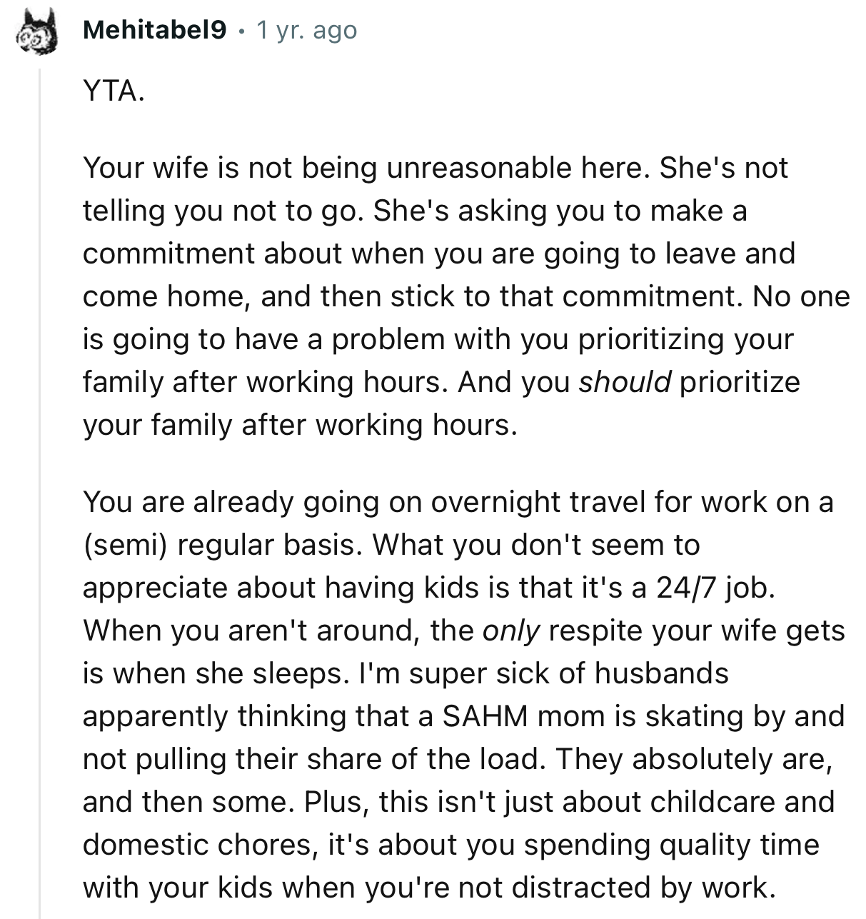 “YTA…No One Is Going to Have a Problem with You Prioritizing Your Family After Working Hours.”