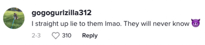 They will never really know