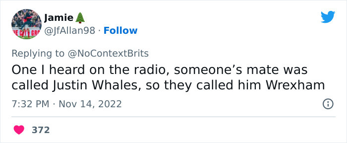 28. Justin Whales as Wrexham